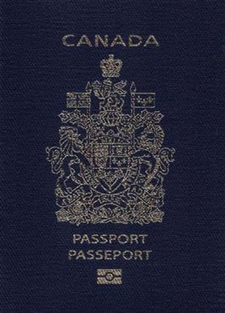 Front Cover of Canada Passport Front Cover of Canada Passport