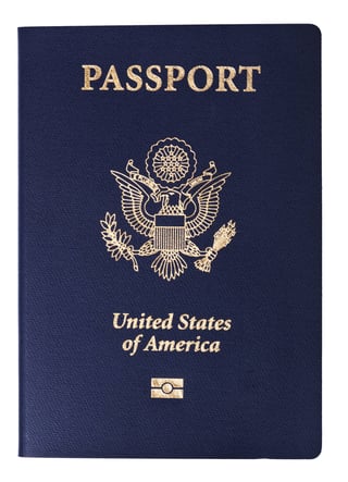 Portada del pasaporte de EE. UU.