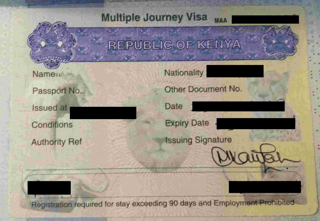 Kenya Multiple Entry Visa Kenya Multiple Entry Visa