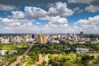 Nairobi City skyline