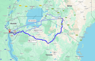 Из Найроби в Бужумбуру по дороге