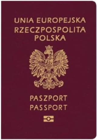 Front Cover of Poland Passport: Front Cover of Poland Passport: