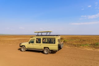 Punto panoramico con splendido paesaggio del Parco Nazionale del Lago Manyara Punto panoramico con splendido paesaggio del Parco Nazionale del Lago Manyara