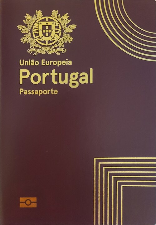 Front Cover of Portugal Passport Front Cover of Portugal Passport