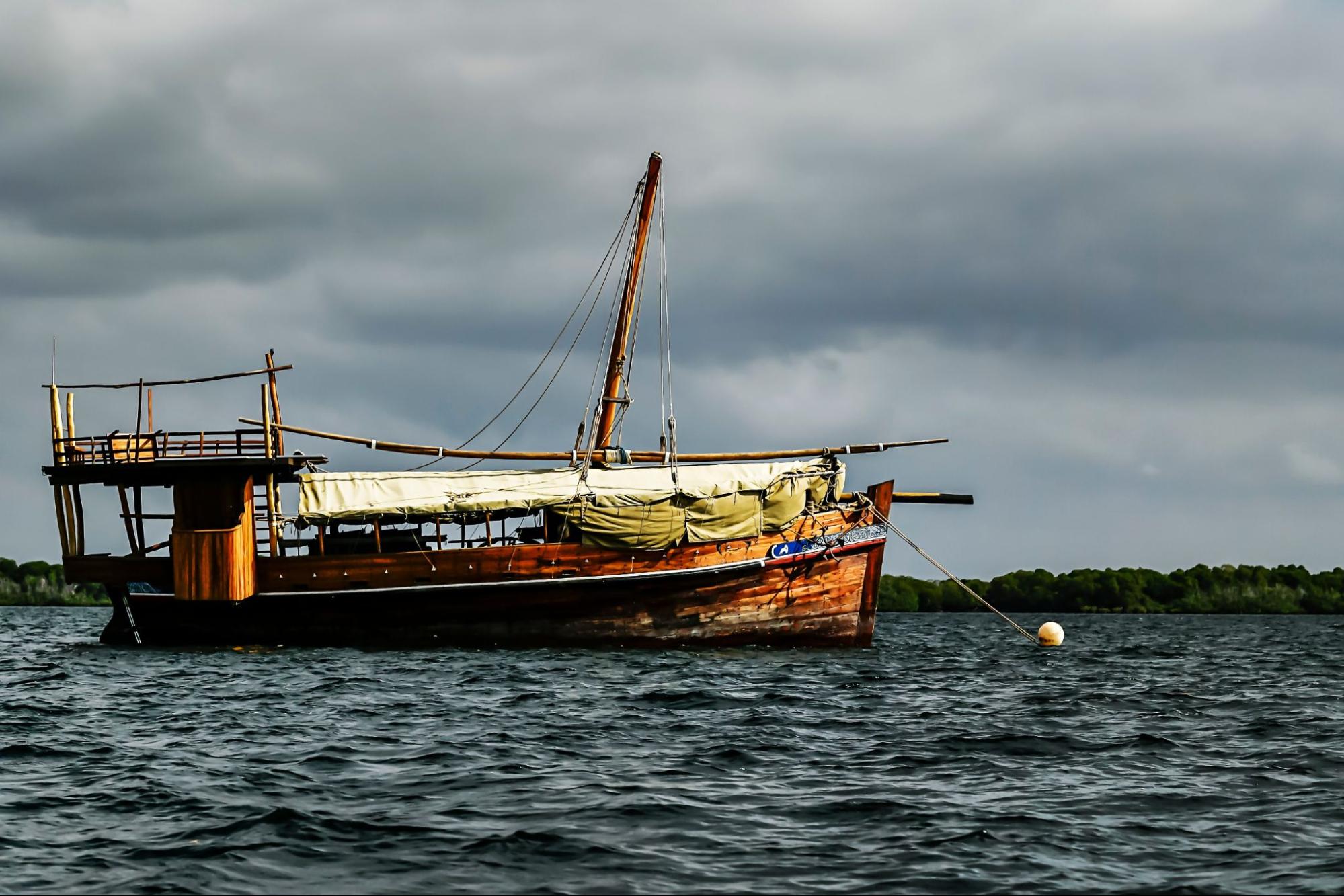 Lamu old island in Kenya