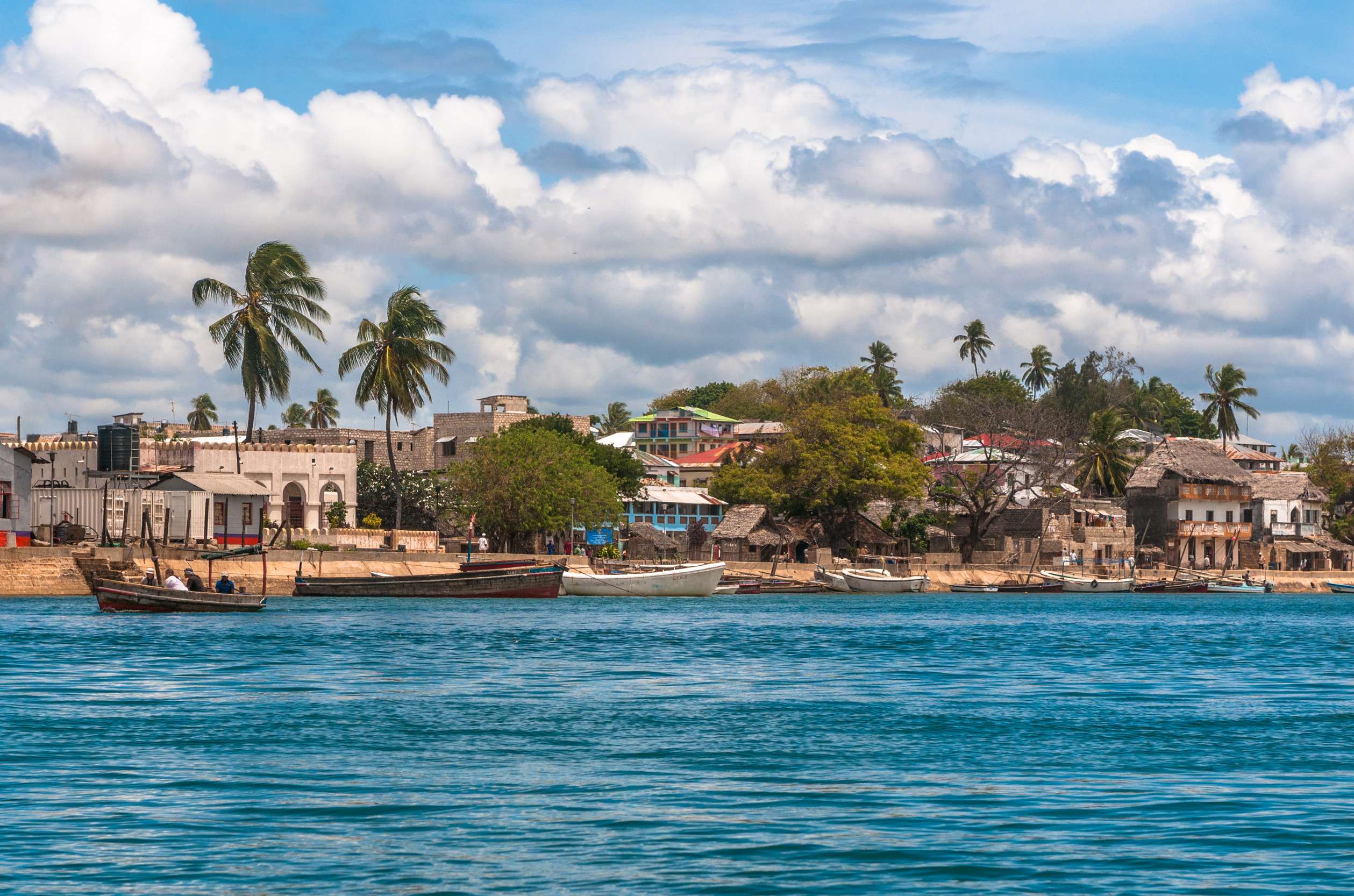 Lamu Altstadt Waterfront Kenia UNESCO-Weltkulturerbe