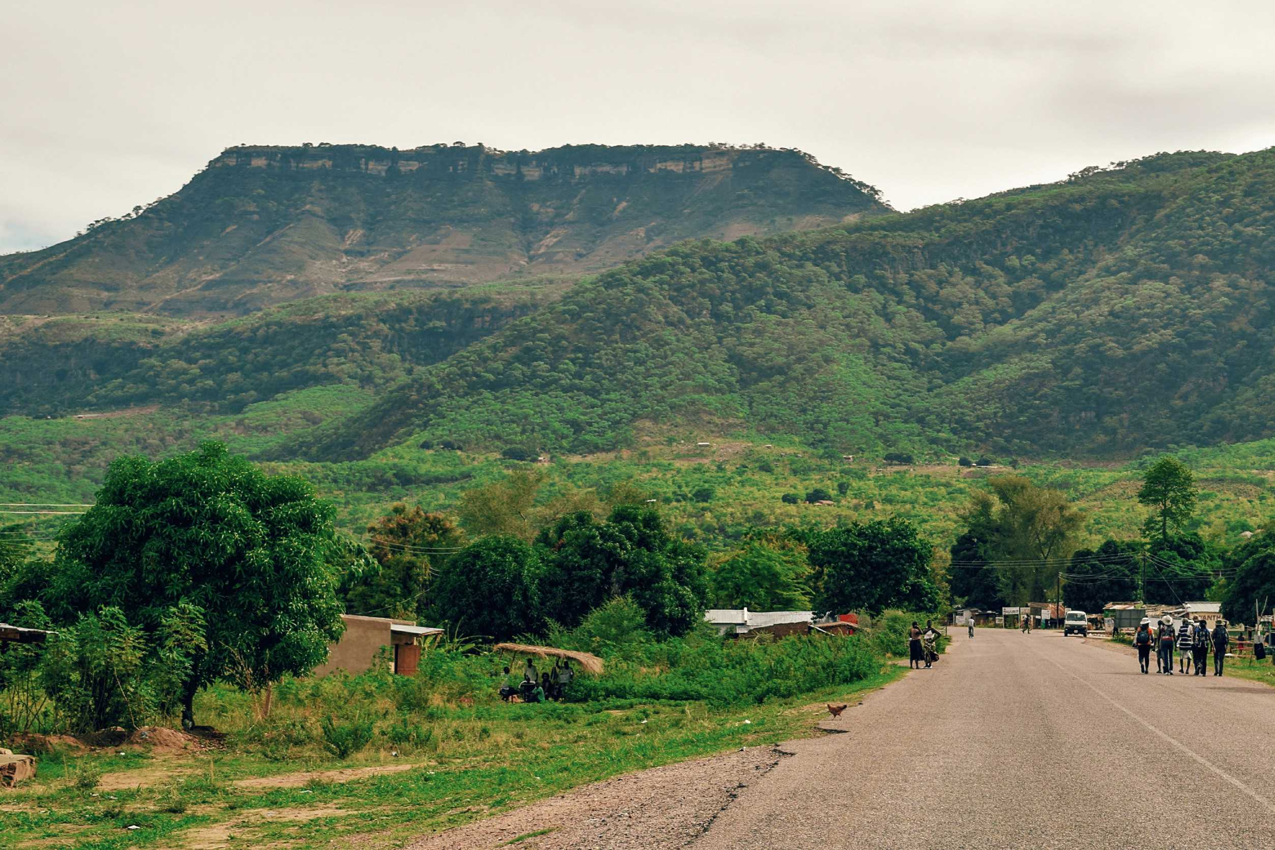 Berg Chombe in Chitimba Malawi