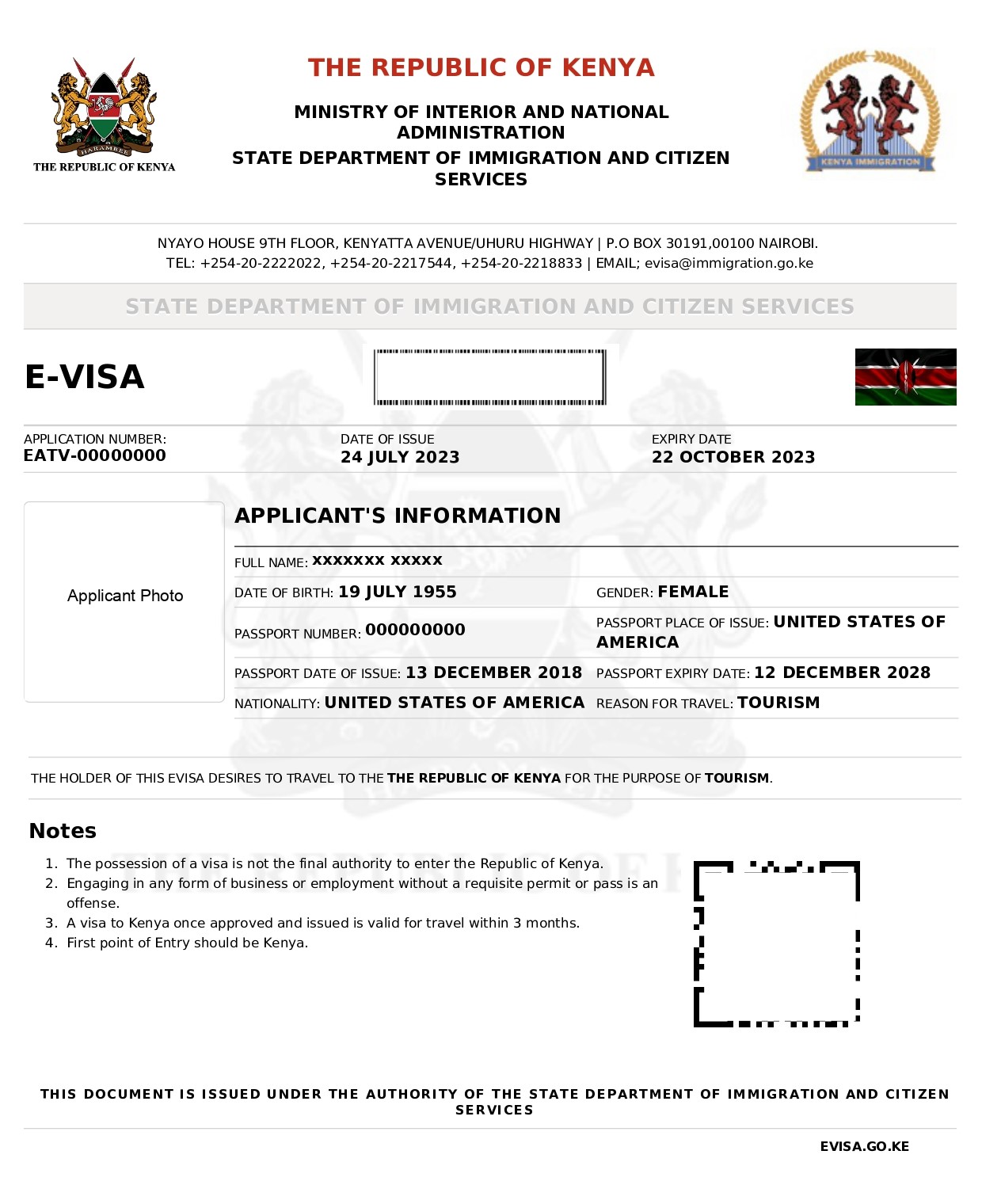 Domanda eTA online