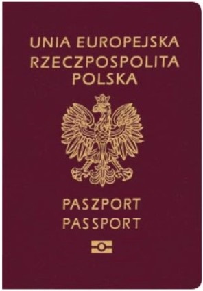 Copertina anteriore del passaporto polacco: Copertina anteriore del passaporto polacco: