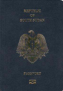 Front Cover of South Sudan Front Cover of South Sudan Passport